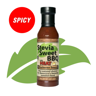 15oz Spice Stevia Sweet BBQ Sauce with Heat